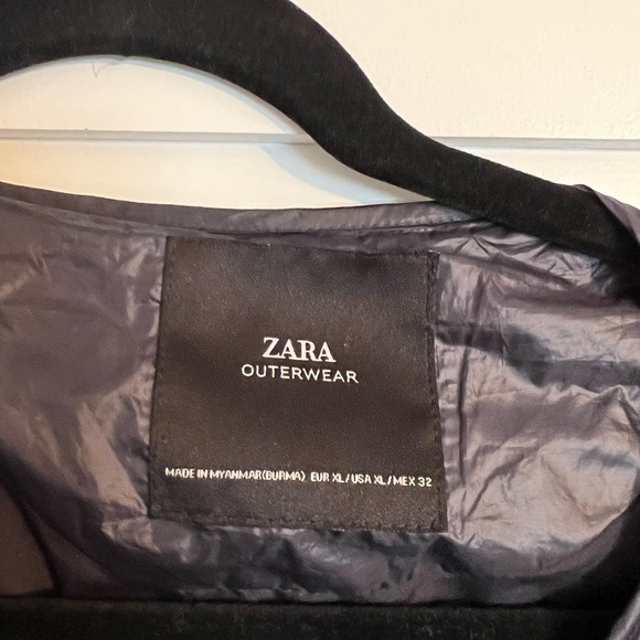 Navy puffer coat - Picture 7 of 7